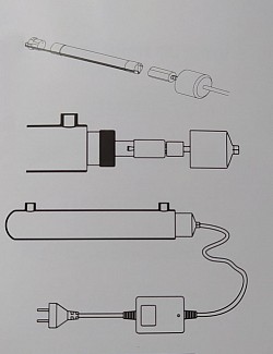 Instalación Lámpara Ultravioleta